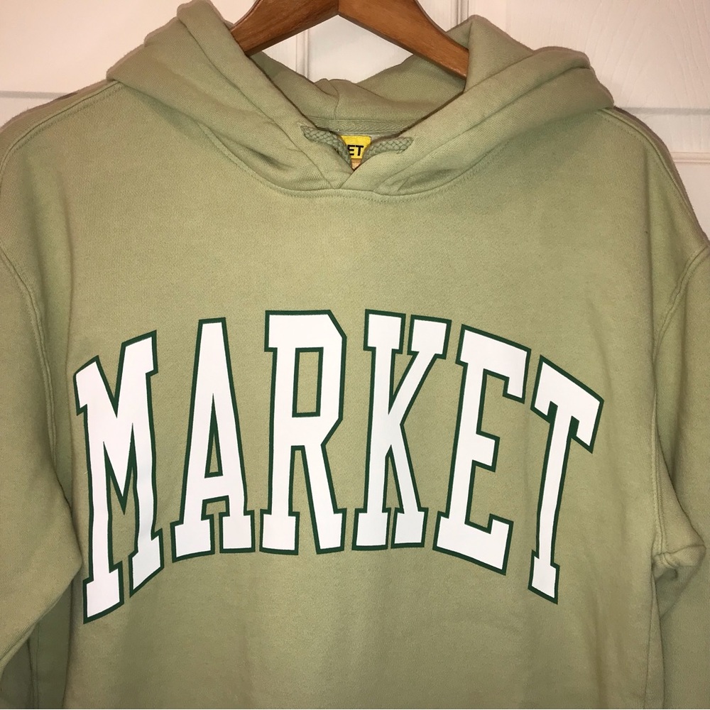 CHINATOWN MARKET Sage Arc Hoodie MEDIUM, NWT